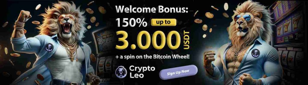 Crypto leo Welcome Bonus MeaCasinos Kuwait