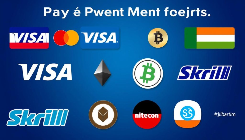 Payment methods available at online casino UAE platforms
